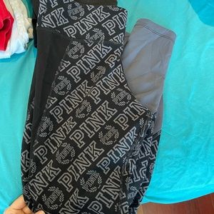 PINK reversible leggings